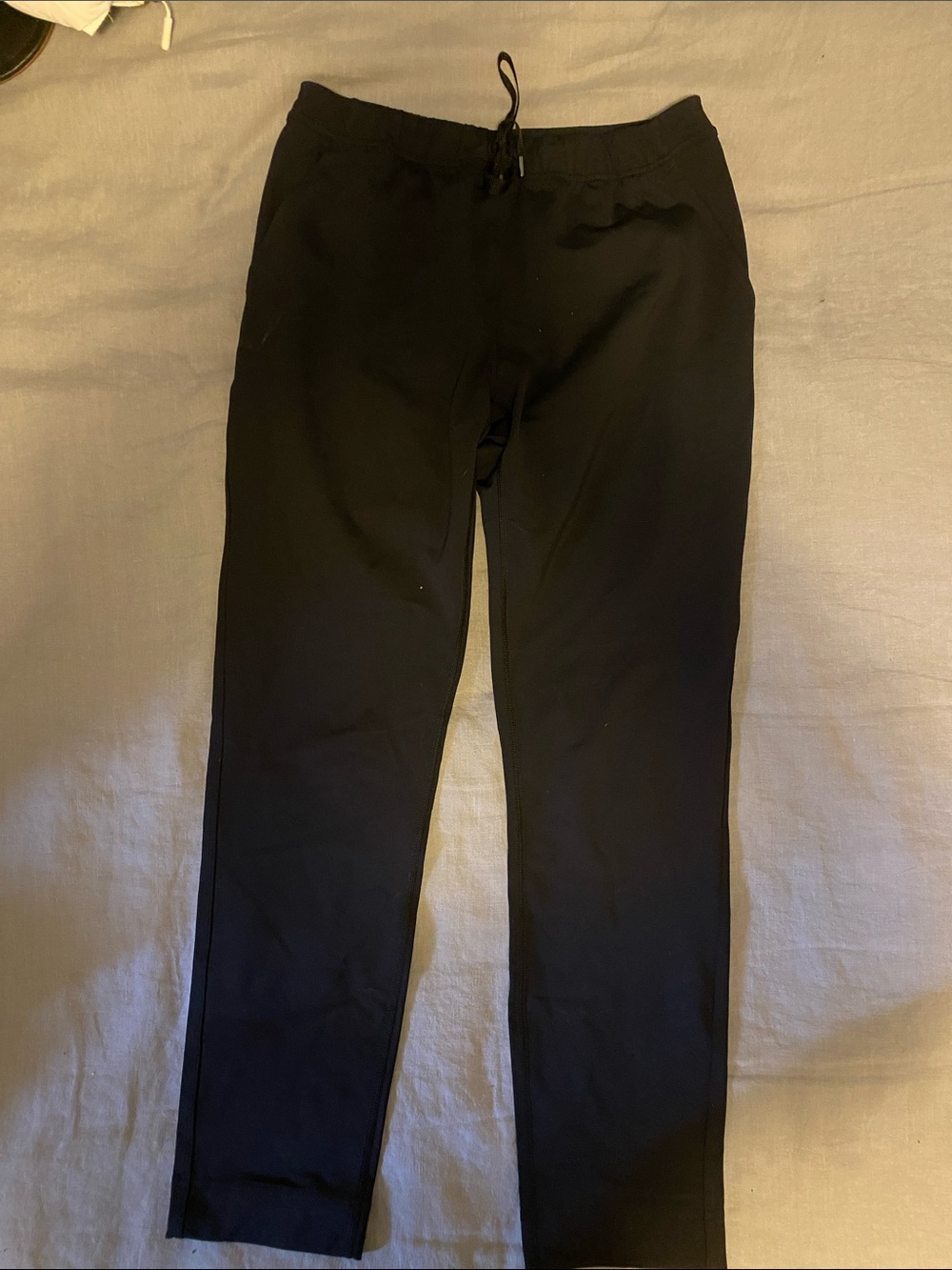Lululemon women’s black nylon moisture wicking fabric pants